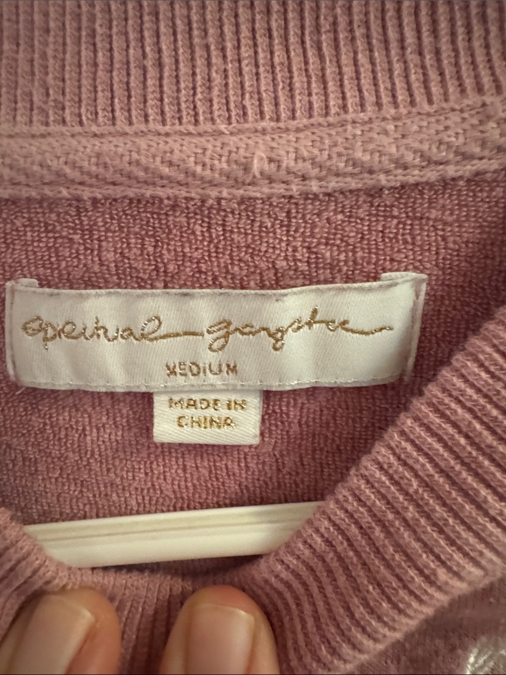Spiritual Gangster Pink and White Tie-Dye Crewneck Sweatshirt - Picture 2 of 7